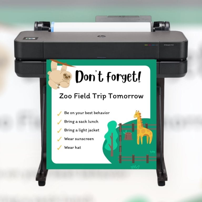 Canva Poster Printer Machine