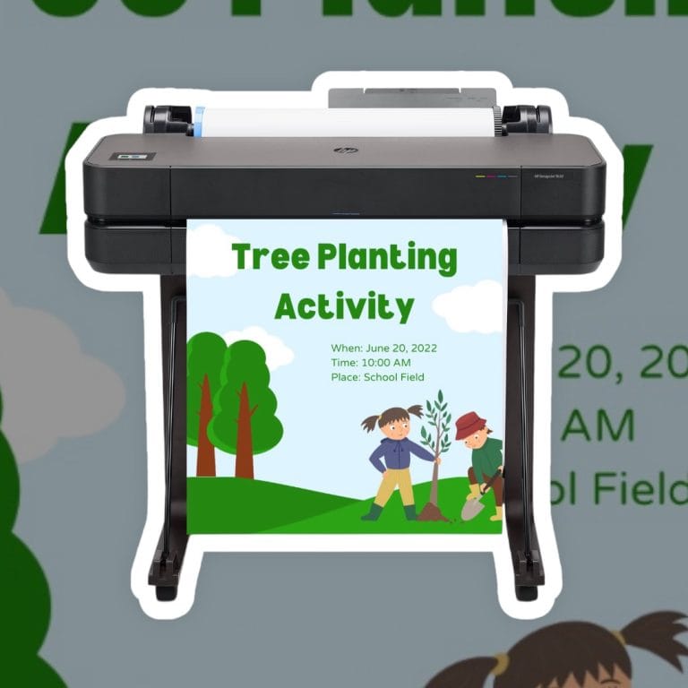 Canva Poster Printer Machine