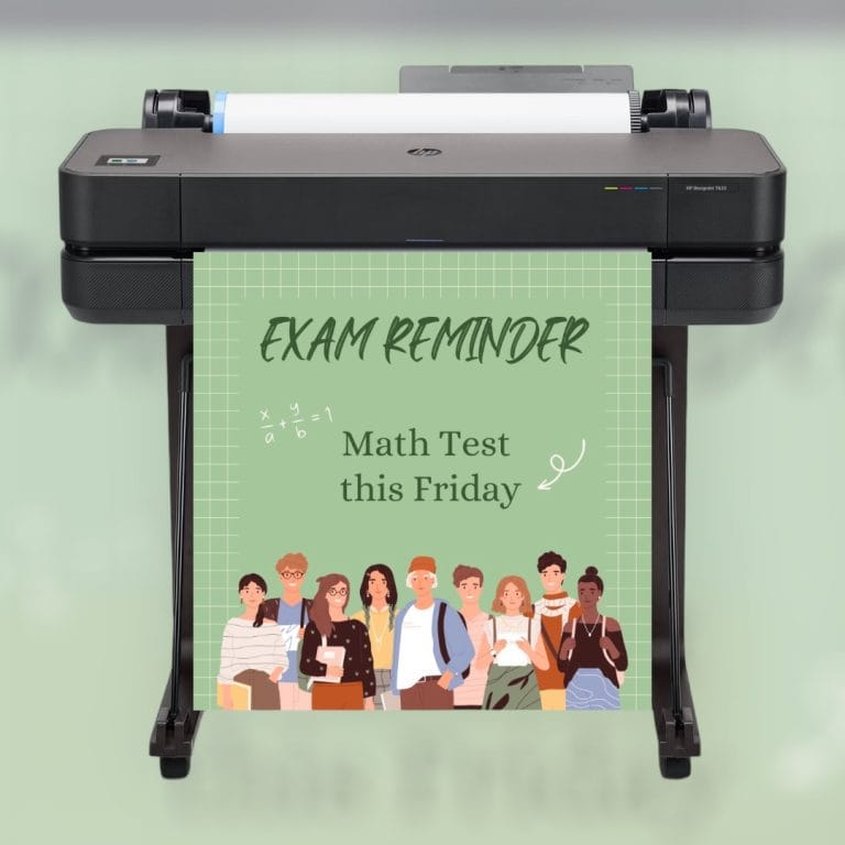 Poster Printer Machine
