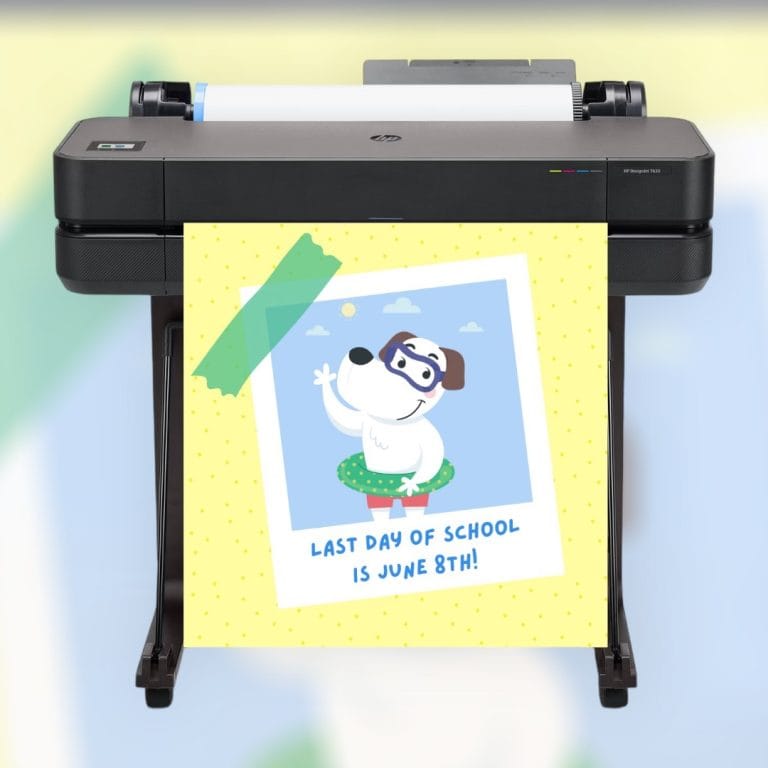 Classroom Poster Printer Machine