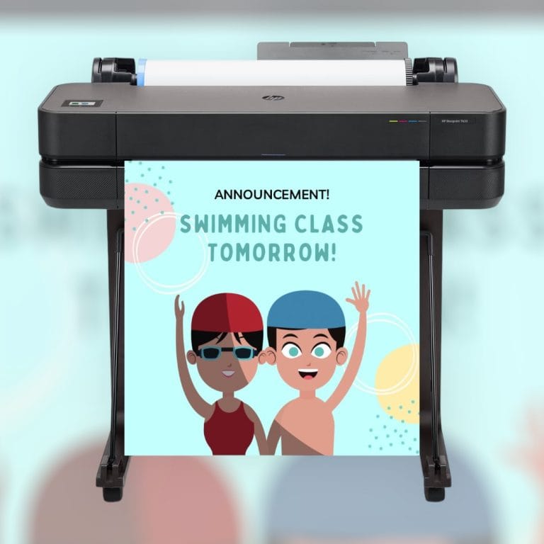 Poster Printer Machine