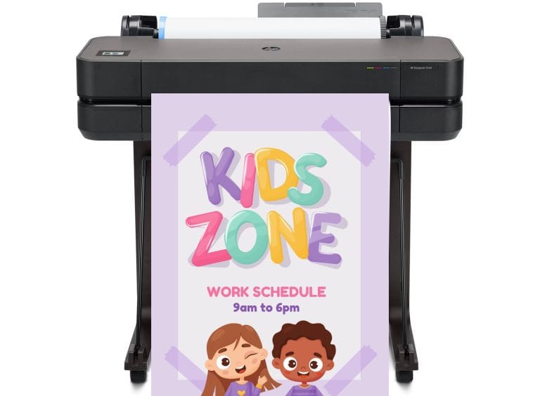 Poster Printer Machine