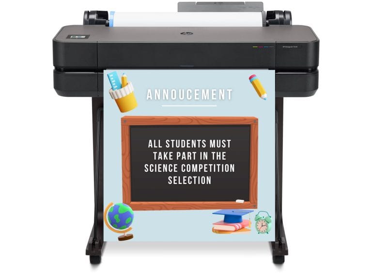 Poster Printer Machine
