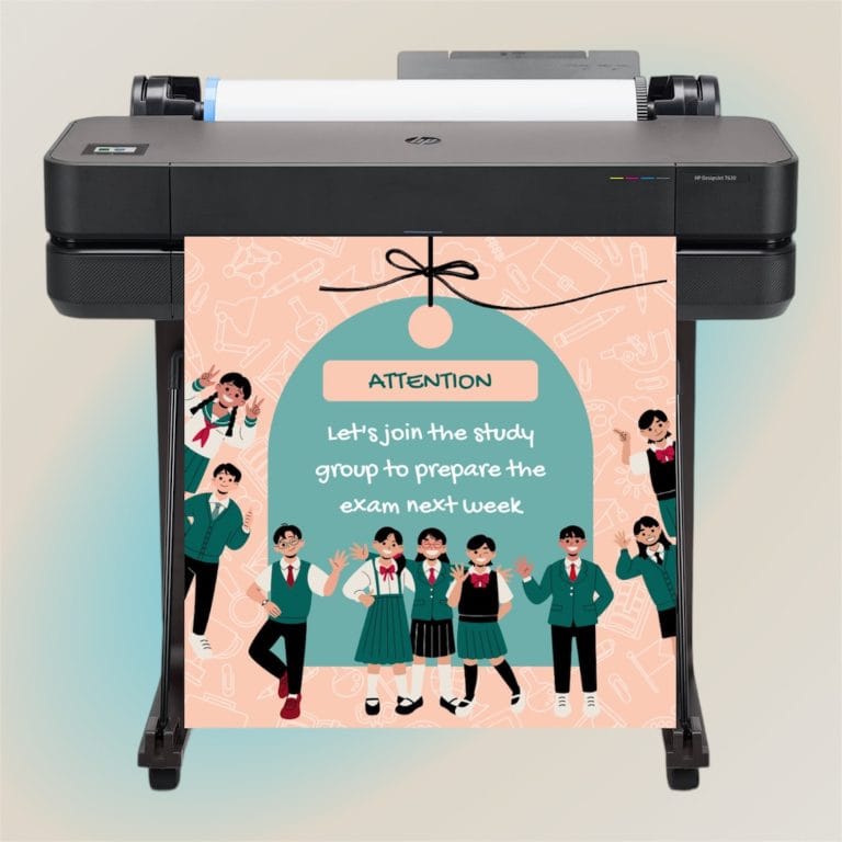 Poster Making Machine.