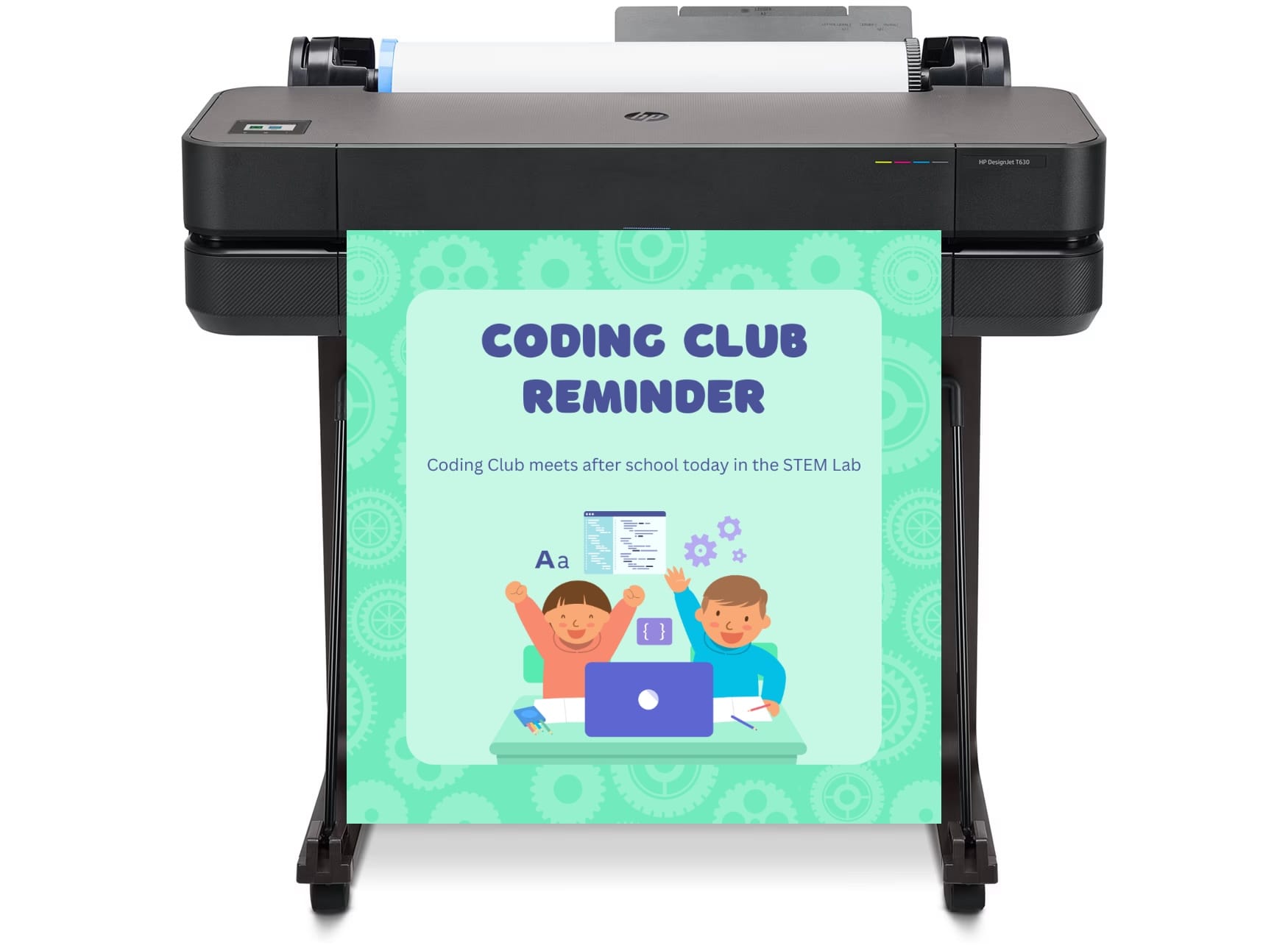 Poster Making Machine For Classrooms.