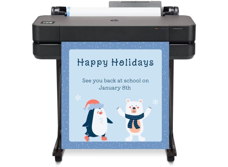 Poster Printer Machine