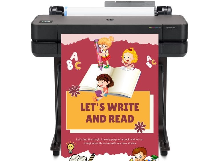 Poster Maker Machine For Schools