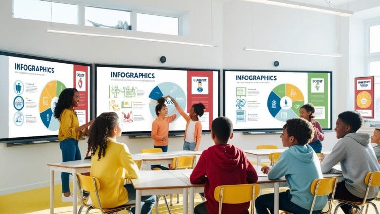 The importance of infographics in schools and the classroom. visual learning