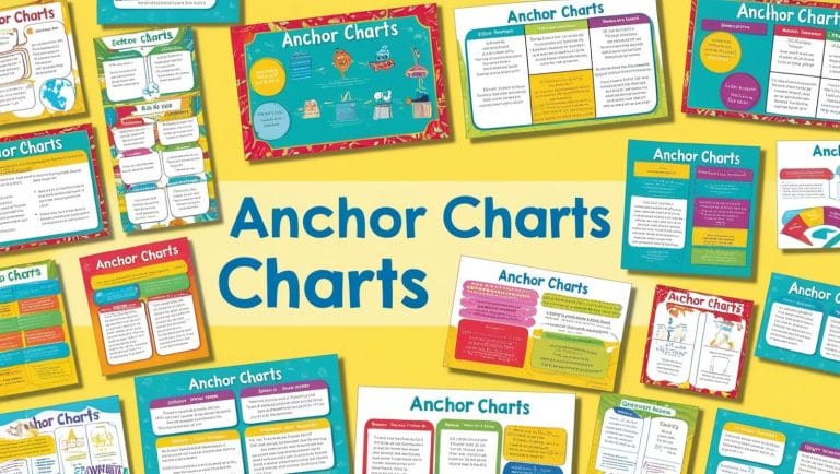 Colorful anchor charts designed to enhance learning in STEM, Head Start, and Title I classrooms. Visual aids that support student engagement and retention with clear, interactive elements and easy-to-understand visuals.