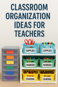 Classroom Organization Ideas for Teachers - Poster Printer Machines for ...