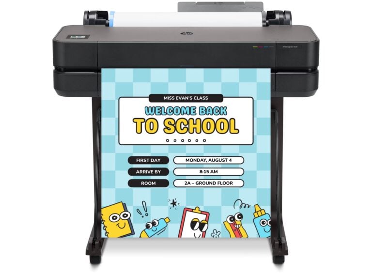School students engaging with interactive story maps printed using a poster making machine