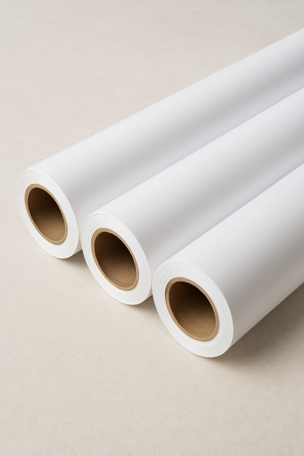 A vibrant, full-color vinyl poster displayed on a wall, showcasing its waterproof, tear-resistant durability and high-resolution print quality.
