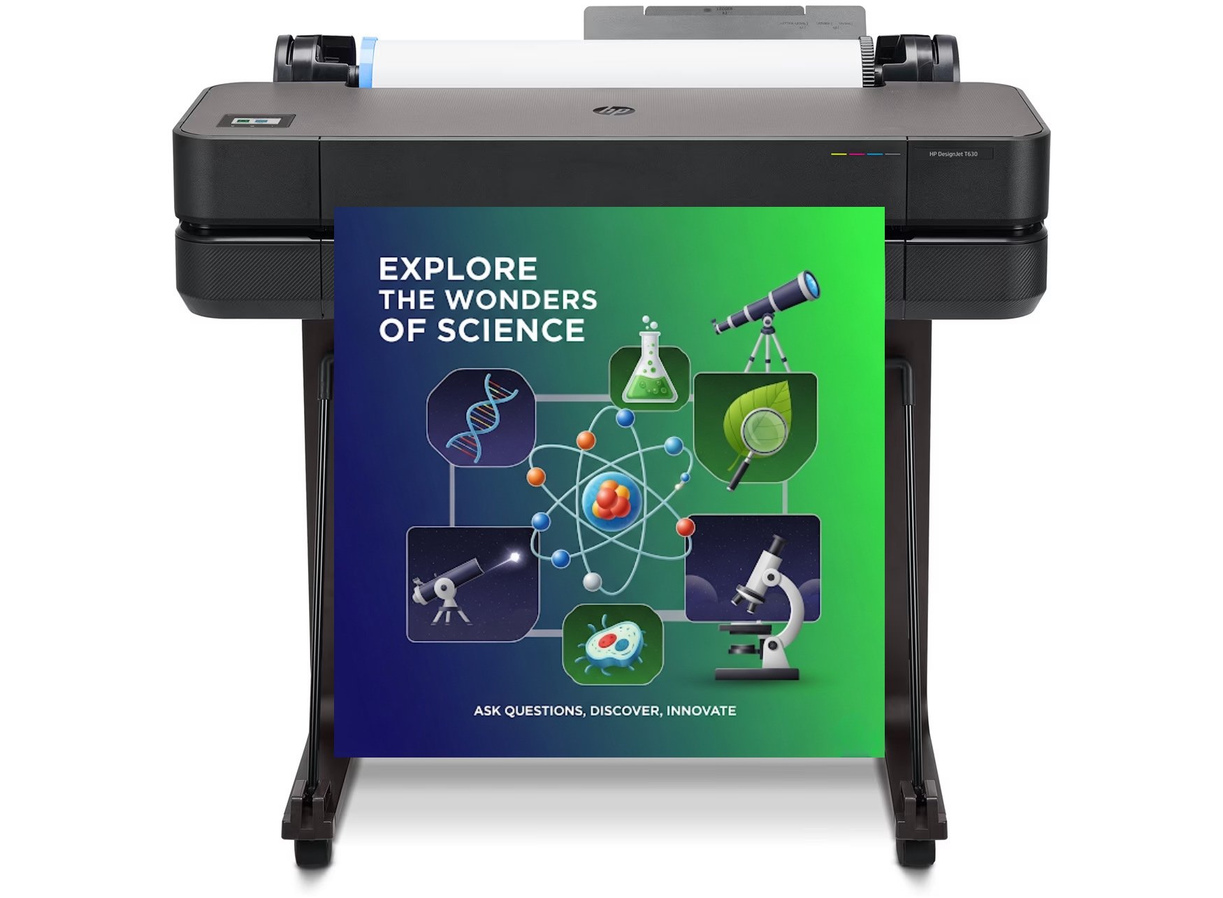 Best poster maker machine for schools printing vibrant educational classroom posters – Education Graphics Poster Maker.