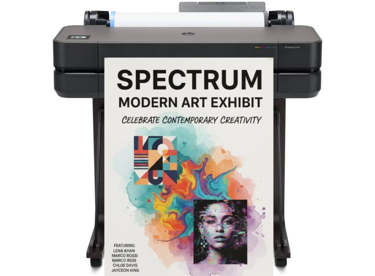 poster maker, Education Graphics Poster Maker, wide-format poster printer, school poster machine, make posters in-house