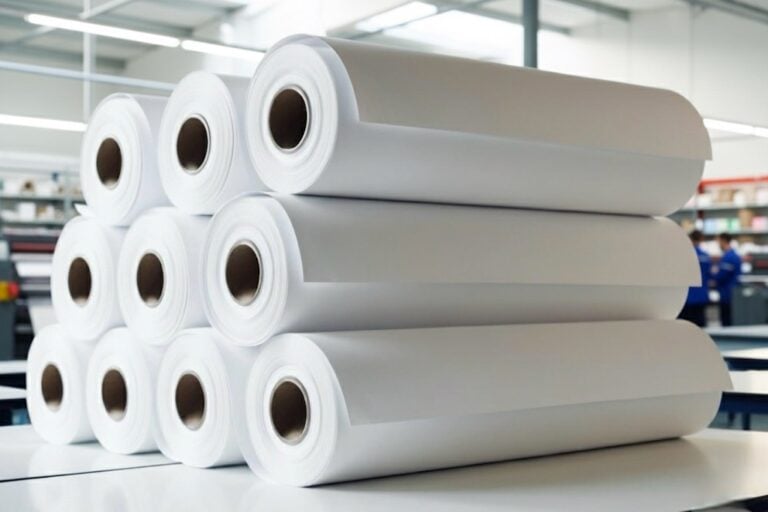 Large-format poster printer using premium poster printer ink and high-quality poster maker paper to produce vibrant, professional classroom and retail posters.