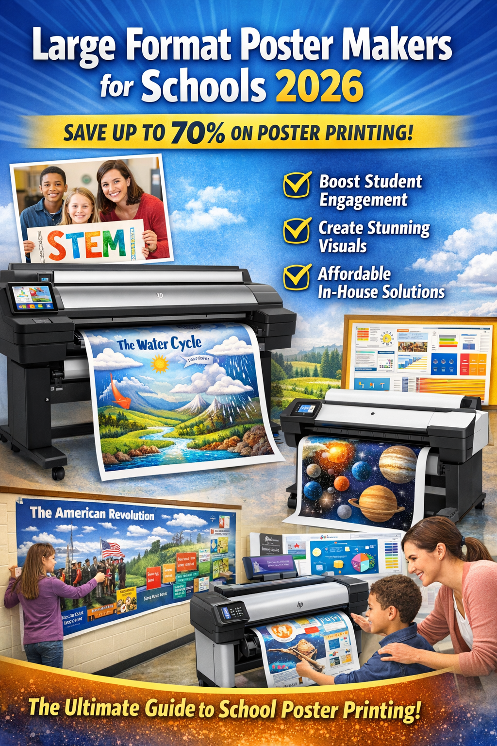 poster printer machine for schools large format poster makers 2026