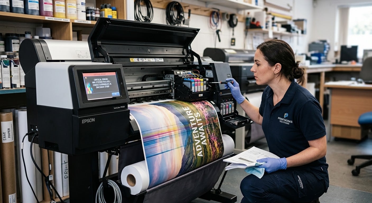how to fix issues with your poster printer