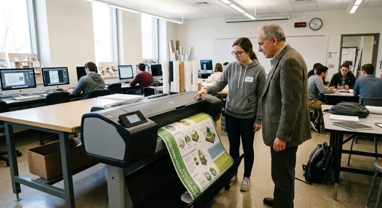 does outsourcing posters make sense?
